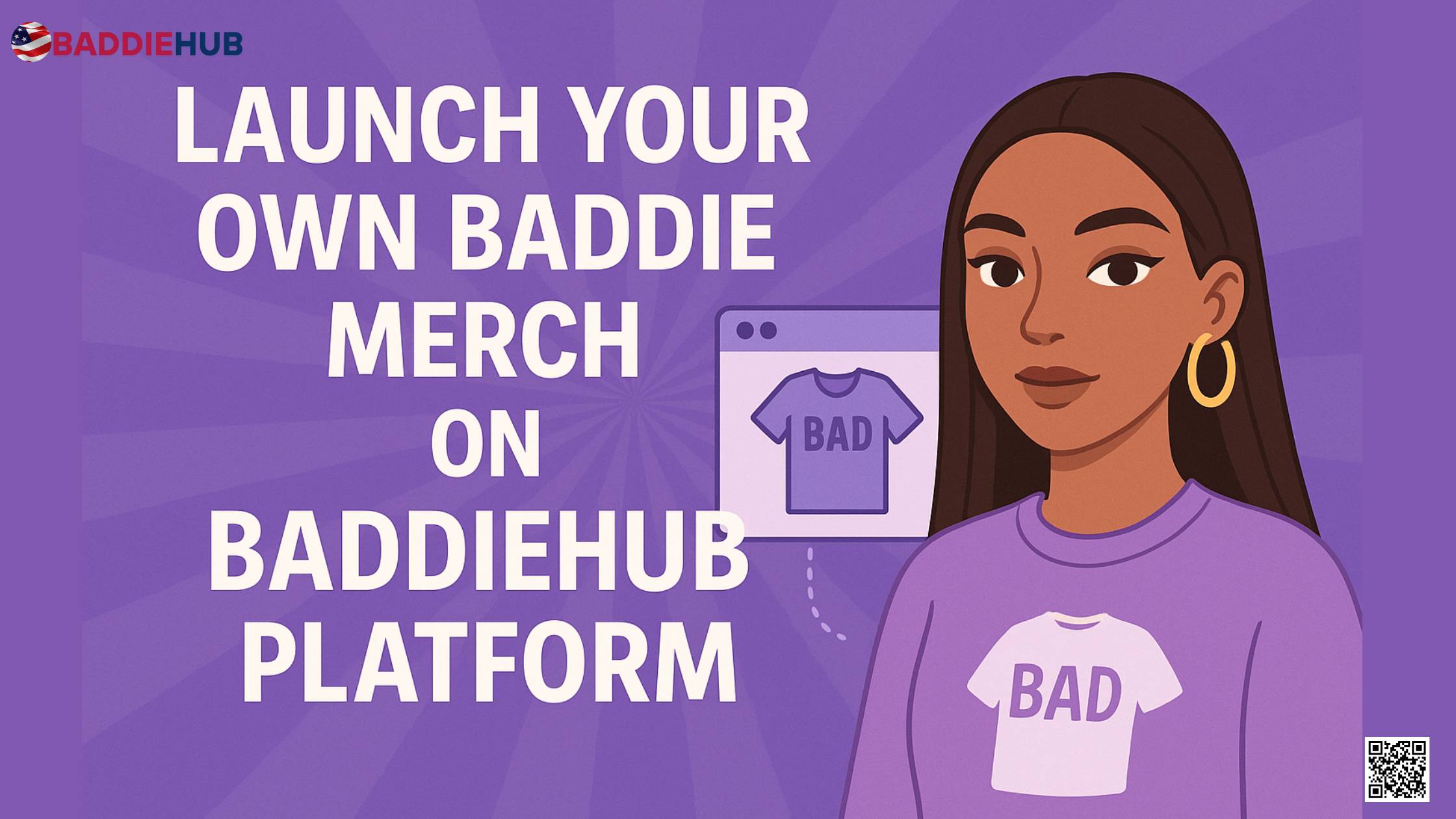 Baddie Merch in Baddiehub Platform